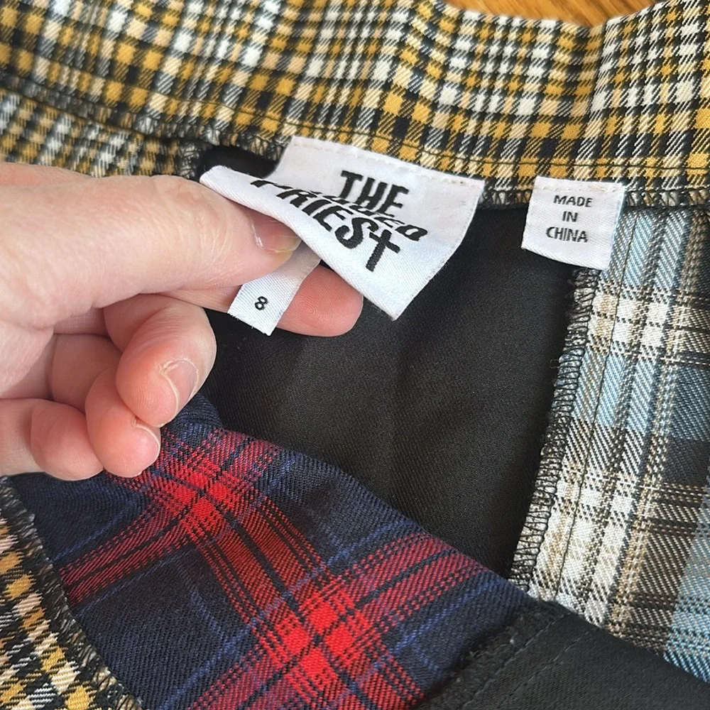The Ragged Priest Multicolor Patchwork Skirt - Picture 11 of 14
